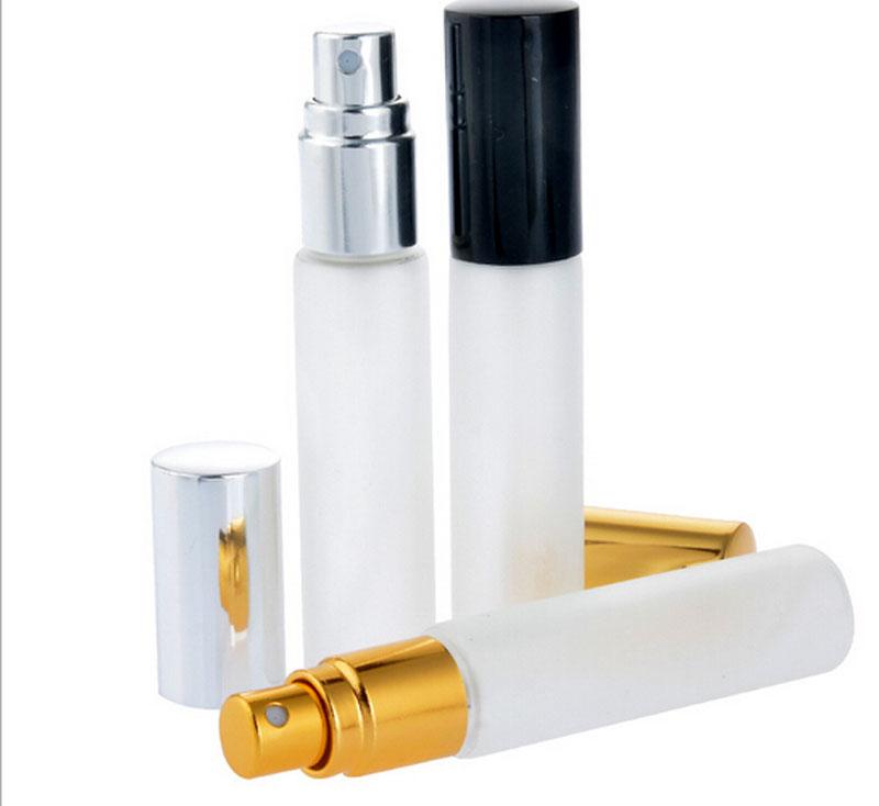 Custom frosted glass body oil spray pump perfume bottles 10 ml 15ml 20ml 30ml 50ml 100 ml 150 ml 200ml