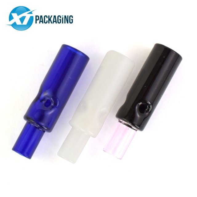 Custom glass blunts 8 10 12 mm colored custom glass tips glass blunt tips cigar filters tips portable smoking holder