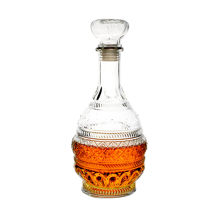 Custom glass bottle 750ml glass liquor bottle vodka bottle glass