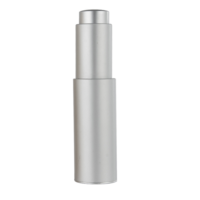 Custom gold silver glass press pump dropper bottle 20ml for essential oil