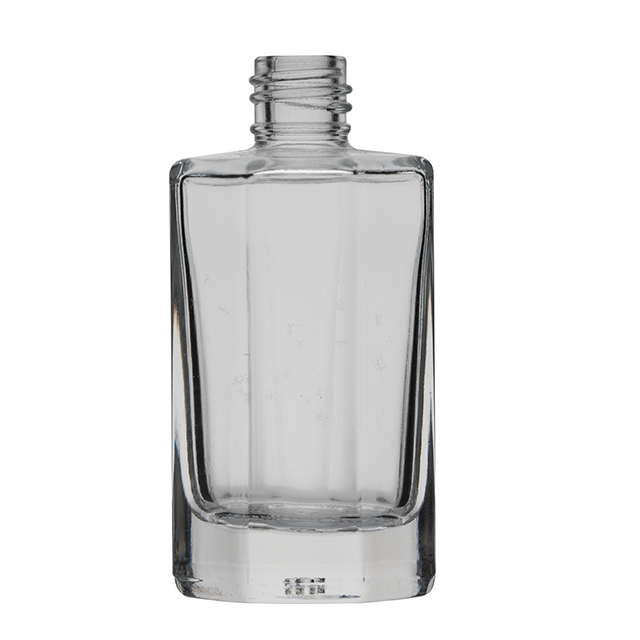 Custom high-end square glass perfume bottles 60ml glass bottles