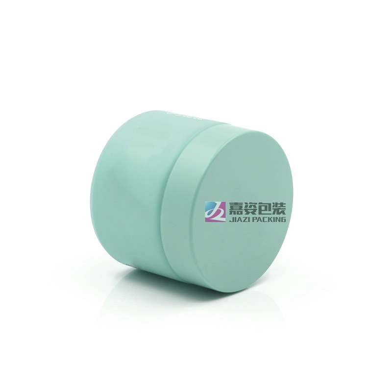 Custom high quality cosmetic packaging glass jars containers glass bottle white opal glass bottle jar with lid