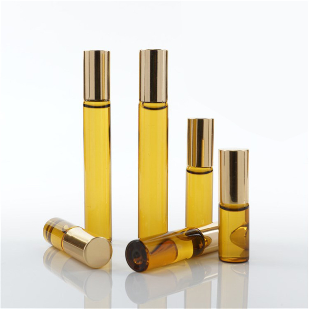 Custom hot sale perfume essential oil 8ml 10ml attar  refillable roll on glass bottle