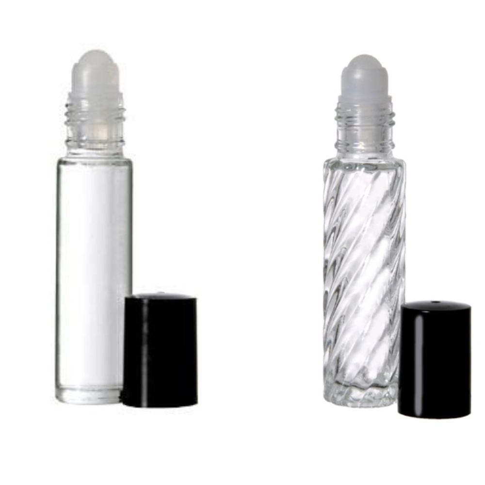 Custom hot sale perfume essential oil 8ml 10ml attar refillable roll on glass bottle
