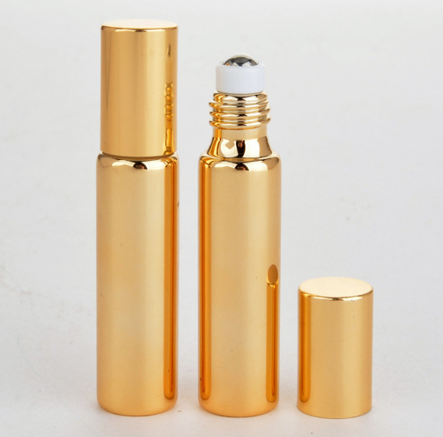 Custom hot sale perfume essential oil 8ml 10ml attar refillable roll on glass bottle