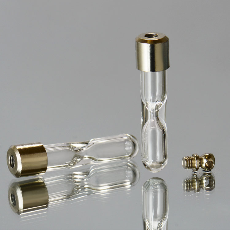 Custom length handmade shape glass tube glass bottle pendant essential oil bottle pendant wishing bottle necklace pendant