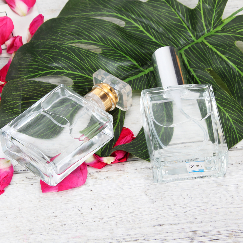 Custom logo 100 Ml Spray Bottle Refillable Perfume Colored Bottles 30 Ml Glass Spray