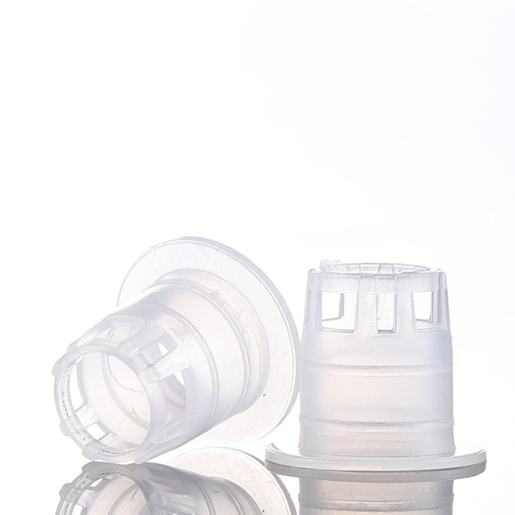 Custom logo 15ml clear glass dropper bottle with gold rose press cap cosmetic package container for essence oil in good price