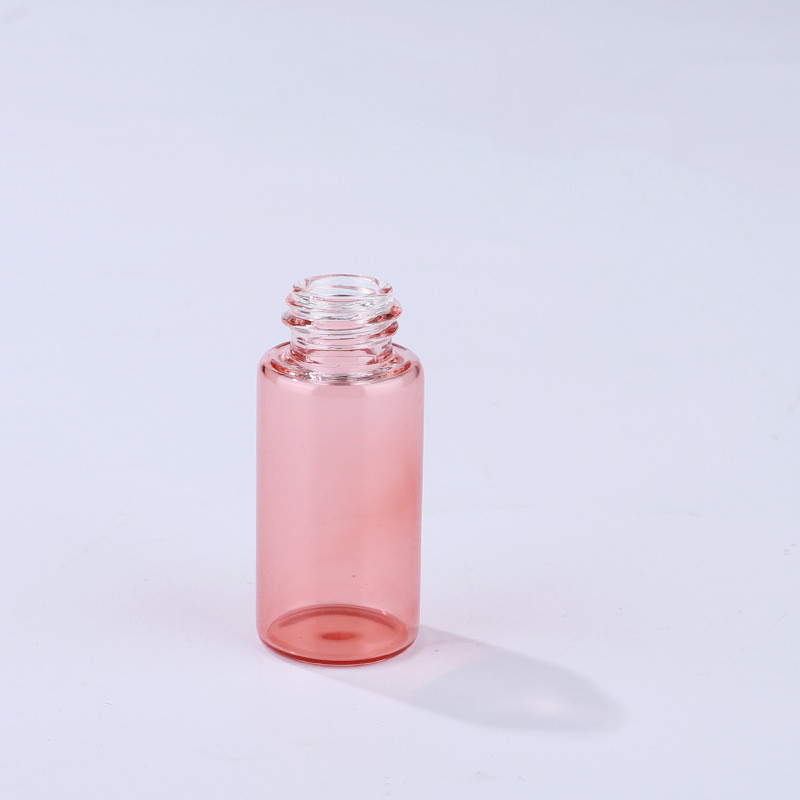 Custom logo 1ml 2ml 3ml 5ml golg rose glass dropper bottle with gold rose cap cosmetic package container in good price