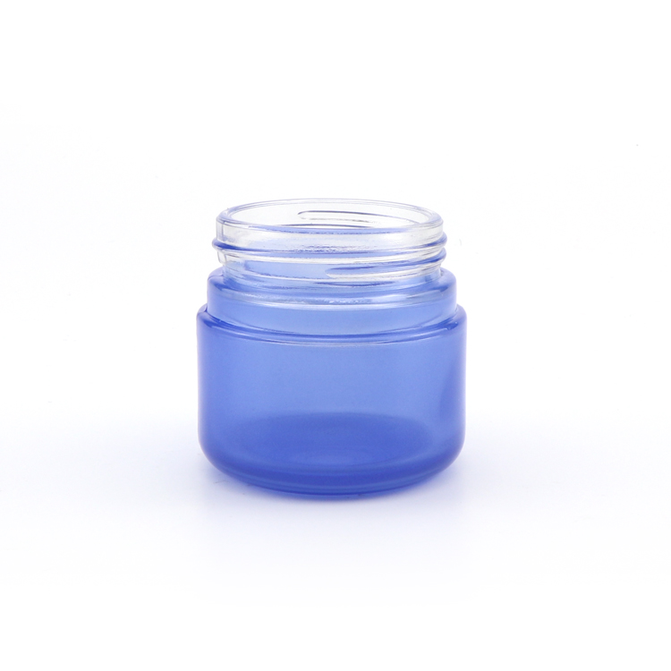 Custom logo 2oz 3oz 5oz weed stash air tight container wide mouth hemp glass storage jar with child resistant cap