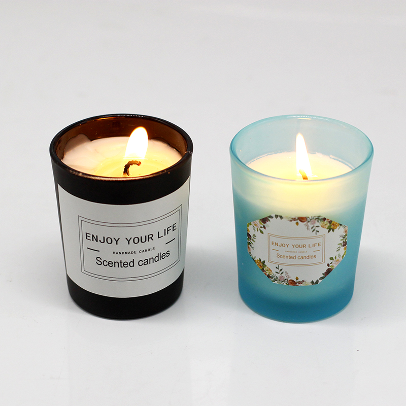 Custom logo accepted free sample candle jars empty candle jars Scented Candle