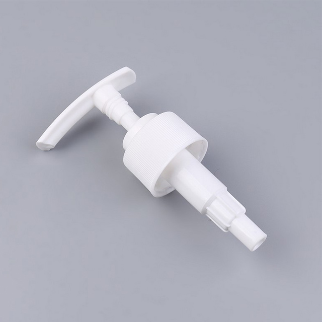 Custom logo empty pet plastic lotion bottle with pump in stock