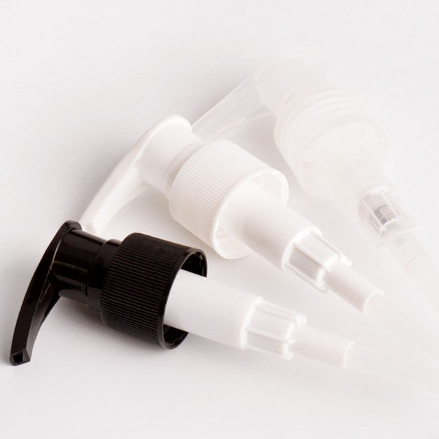 Custom logo empty pet plastic lotion bottle with pump in stock