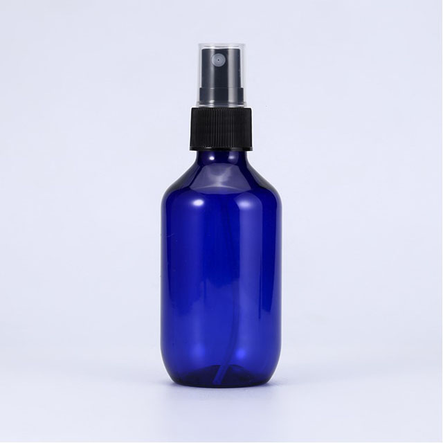 Custom logo empty pet plastic lotion bottle with pump in stock