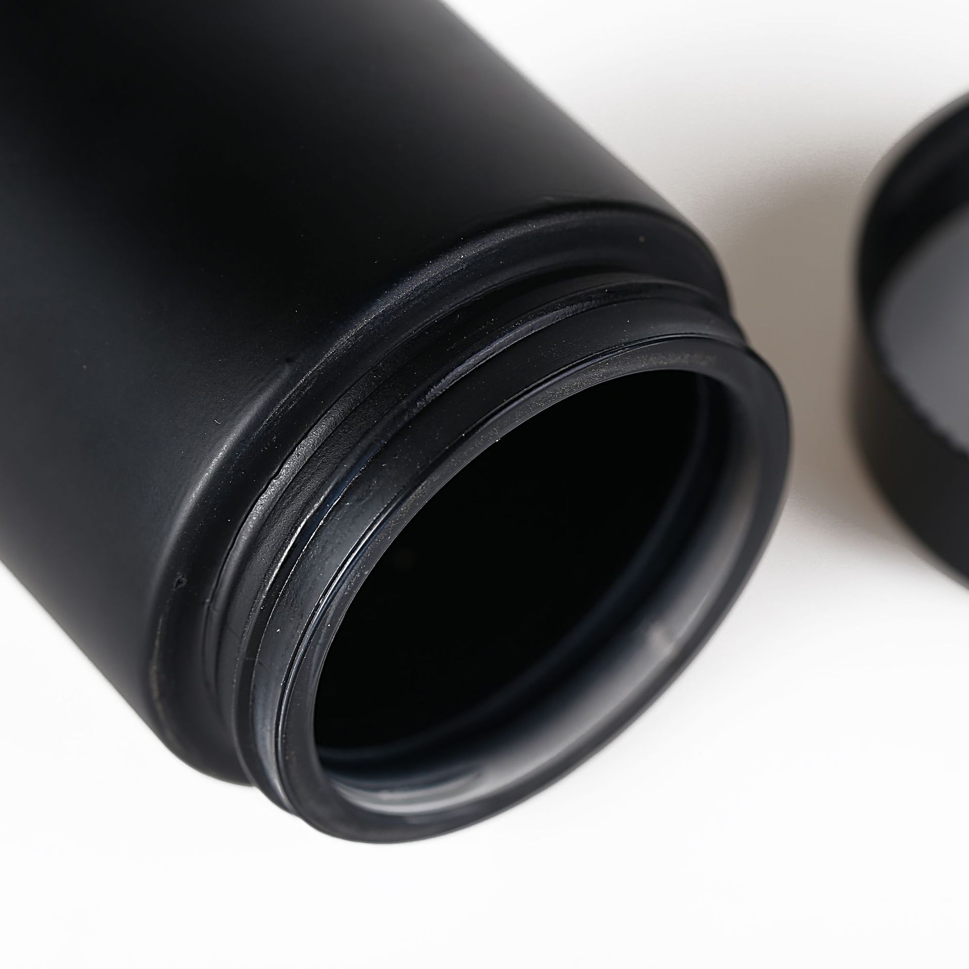 Custom logo free lead 5ml 10ml 15ml 20ml 25ml 30ml 50ml 100ml matte black glass jar for cream cosmetic package container