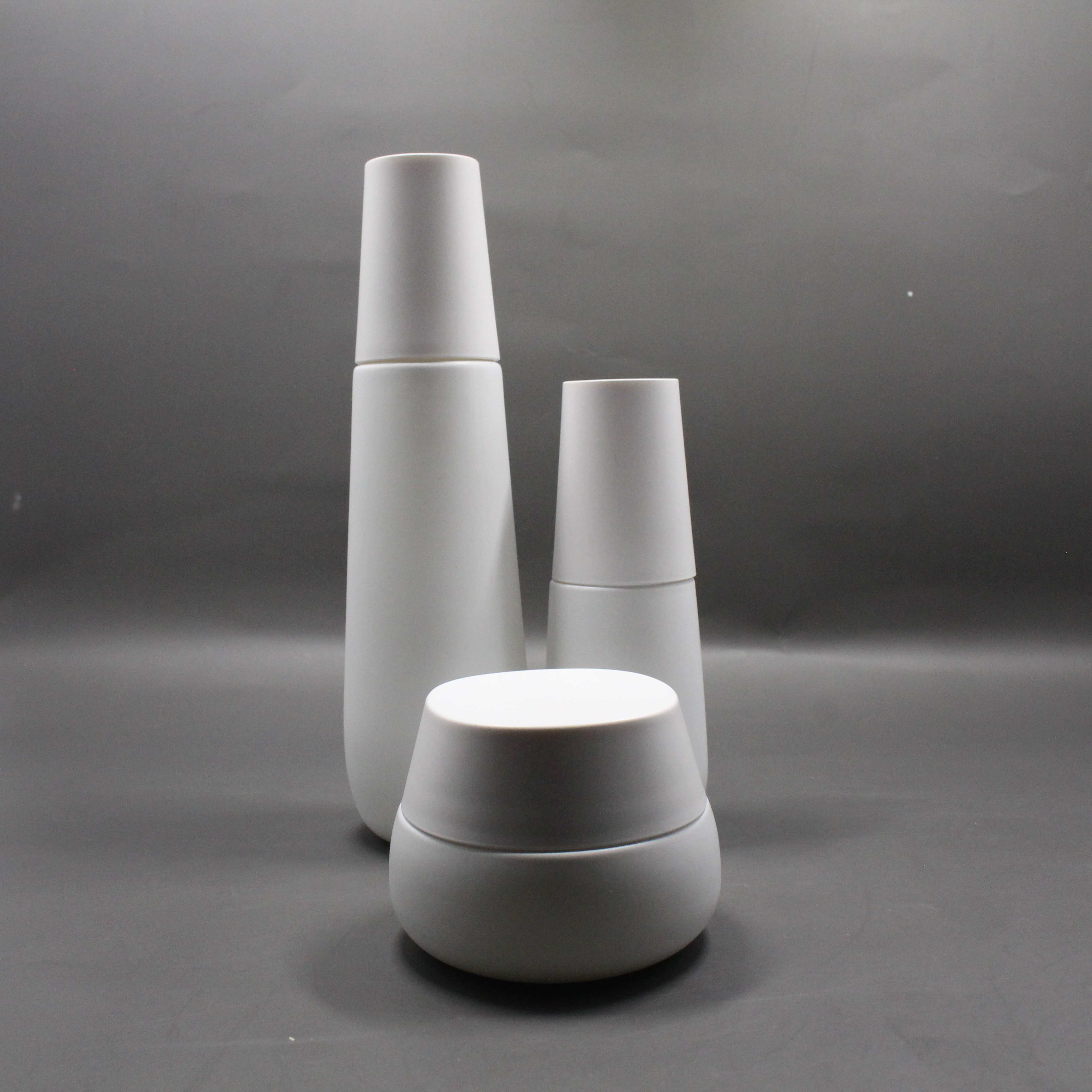 Custom logo glass white bottle face cream jar skincare luxury cosmetic packaging skin care packaging sets emballage cosmetic