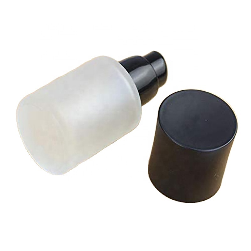 Custom logo skin care cosmetic liquid soap lotion cream Serum plastic glass Bottle