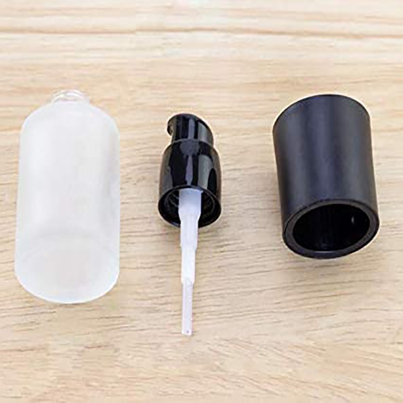 Custom logo skin care cosmetic liquid soap lotion cream Serum plastic glass Bottle