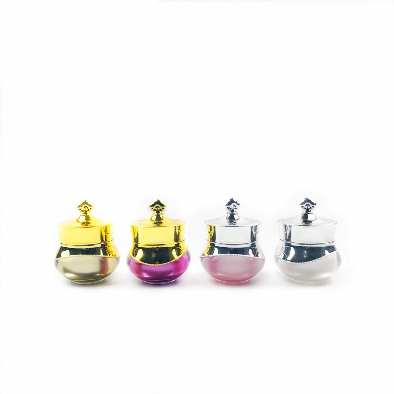 Custom luxury colored 5g 10g 15g skin care cream jar