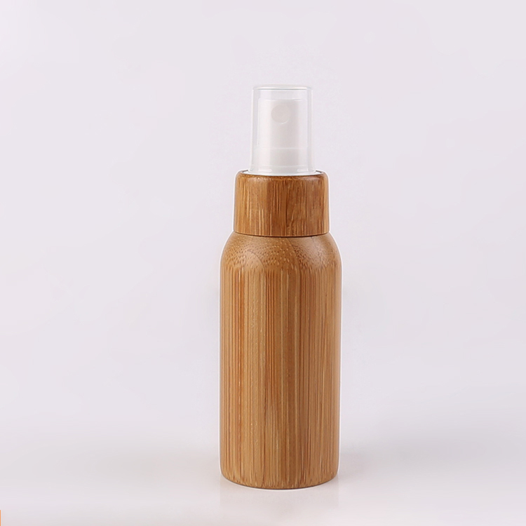 Custom made 15ml 20ml 30ml 50ml 100ml fine mist essential oil bamboo spray plastic bottle