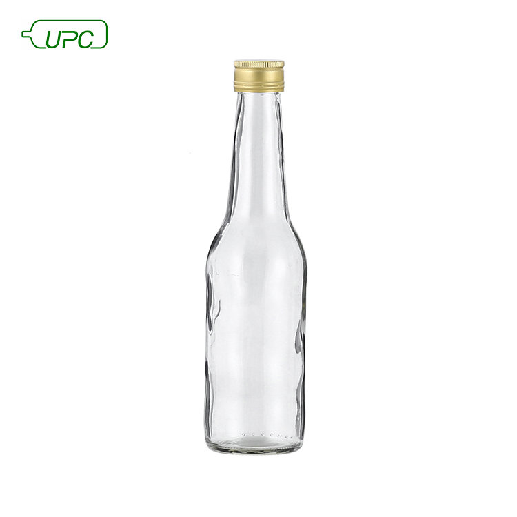 Custom made 250ml glass bottle 275ml glass bottle for beer juice manufacturer
