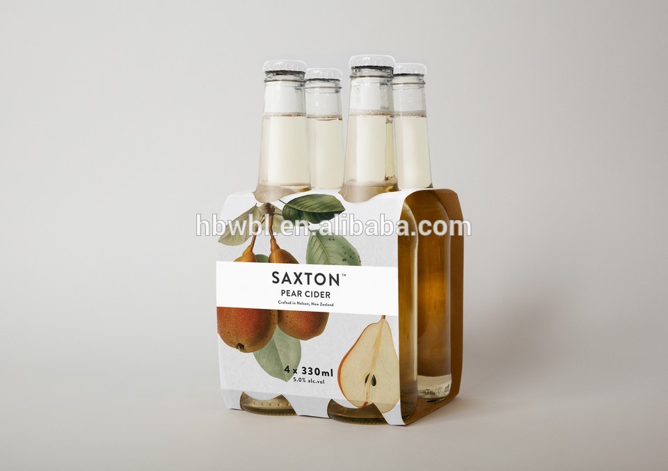 Custom-made Fashionable Fresh Easy Cider Sparkling Wine Beer Bottles and Packing in Glass
