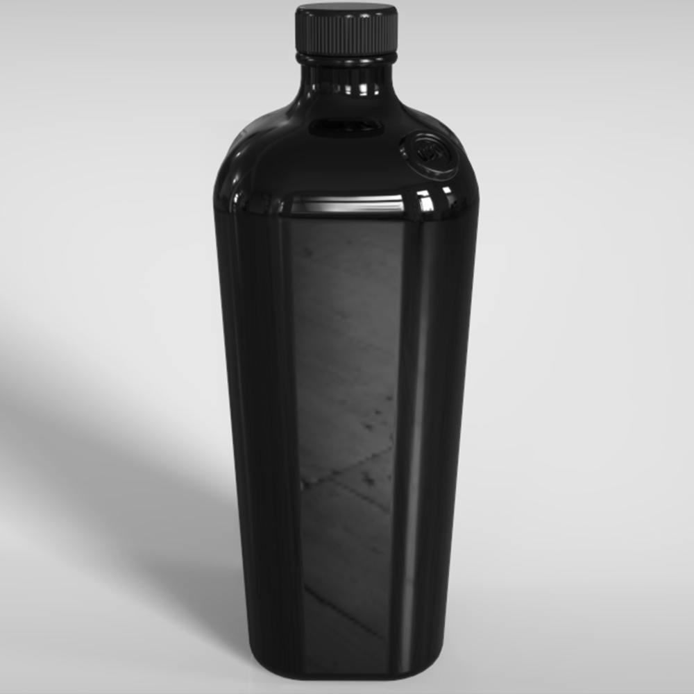 Custom made Glass Bottles for Gin 700mlFlint Whisky Vodka Kombucha Empty Bottle With Screw Cap 500ml 375ml OEM embossed logo