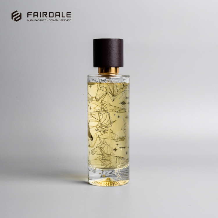 Custom made glass perfume bottles glass bottles for perfume 100ml empty glass bottle