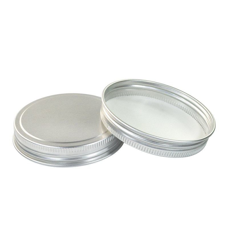 Custom packaging clear cream container 30g 50g 100g 250g 4oz 500ml pet plastic cosmetic jar with aluminum lid