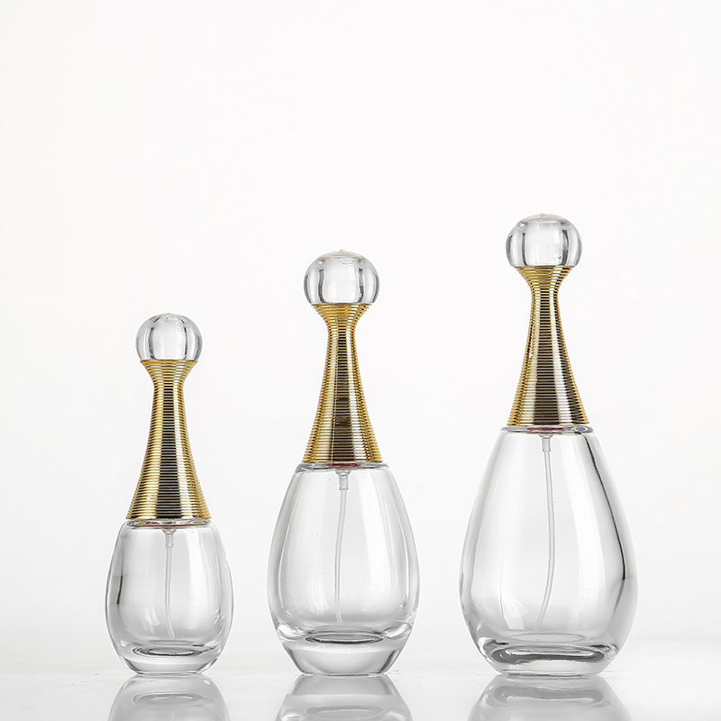 Custom perfume bottles  transparent glass perfume bottles can be customized