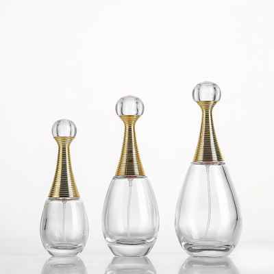 Custom perfume bottles transparent glass perfume bottles can be customized
