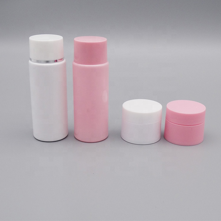 Custom pink double wall cream jar 10g