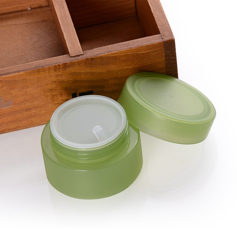 Custom pp plastic cream jar 50g empty cosmetic jar lip scrub frosted cosmetic container jar