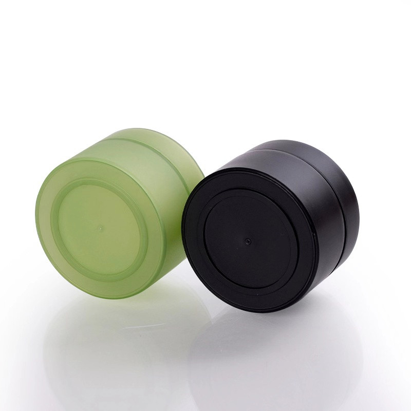Custom pp plastic cream jar 50g empty cosmetic jar lip scrub frosted cosmetic container jar