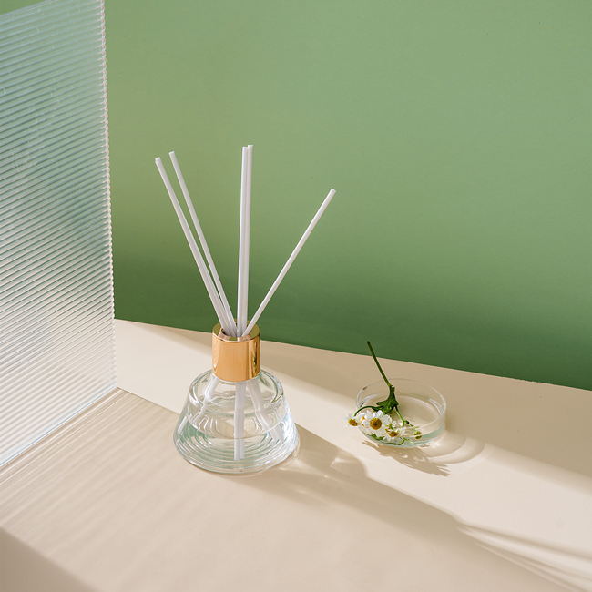 Custom printed bottle glass perfume aromatherapy empty perfume bottles empty aroma diffuser glass bottle