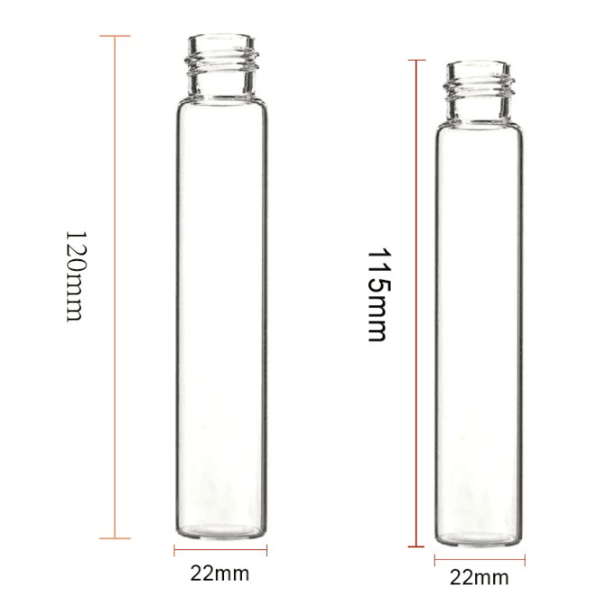 Custom printing Cone Prerolled  clear  child resistant  round glass  pre roll tube packaging