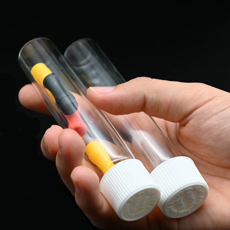 Custom printing Cone Prerolled clear child resistant round glass pre roll tube packaging