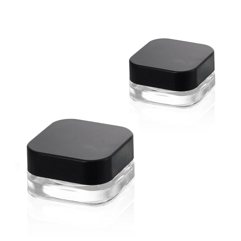 Custom producing 5ml 9ml CBD mini glass jar