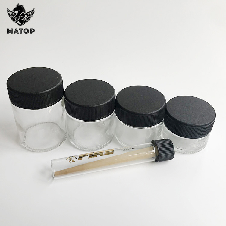 Custom production 1oz 2oz 3oz 4oz 8oz 16oz weed jars