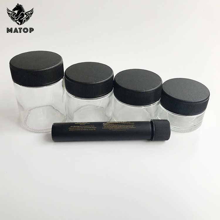 Custom production 1oz 2oz 3oz 4oz 8oz 16oz weed jars