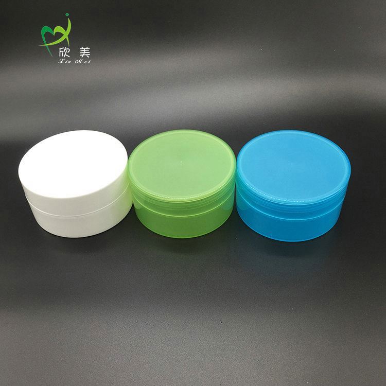 Custom promotional new fashion wide mouth plastic jars