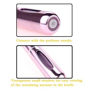 Custom refillable perfume spray bottle atomizer bottle