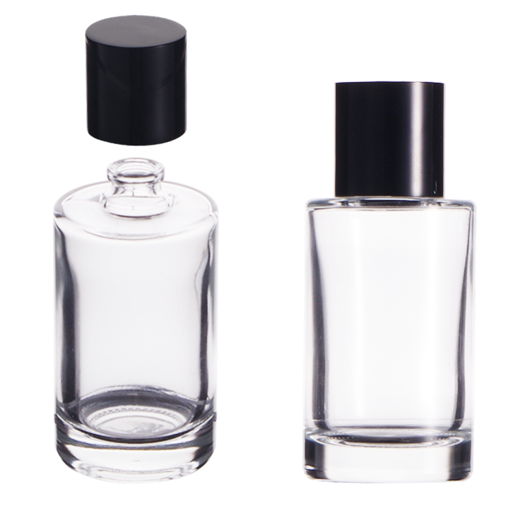 Customised Travel Round 30 ml 50 ml 100 ml Crystal Perfume Glass Empty Bottle with Box