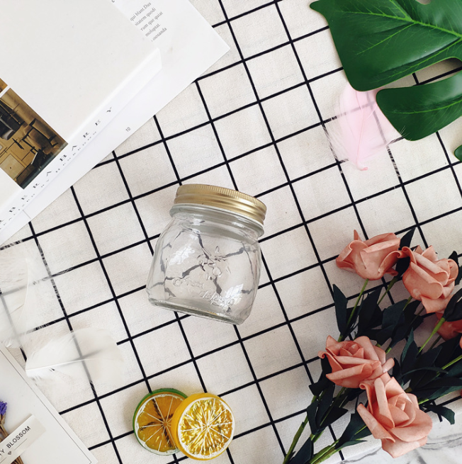Customizable 150ml 300ml 500ml 1000ml lug cap BPA free new style storage food packaging Glass mason jars