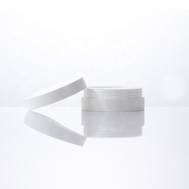 Customizable 30g PP empty cosmetic skincare packaging plastic cream jar