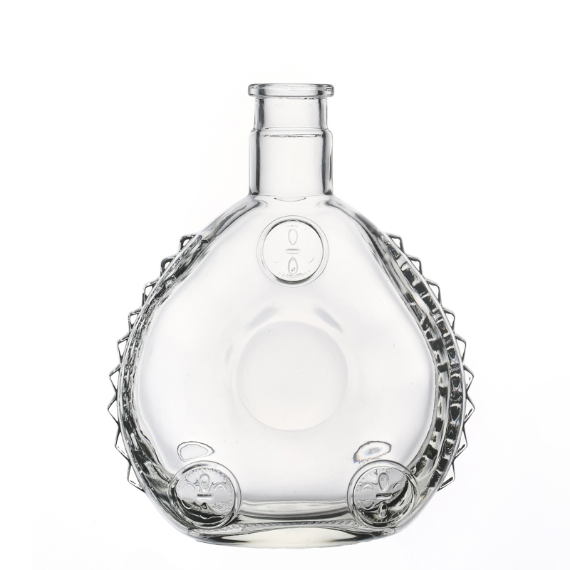 Customizable 500ml Transparent Wine Glass Bottle Factory
