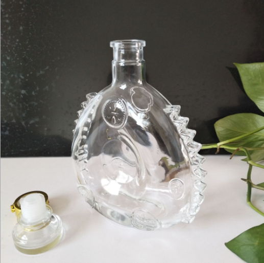 Customizable 500ml Transparent Wine Glass Bottle Factory