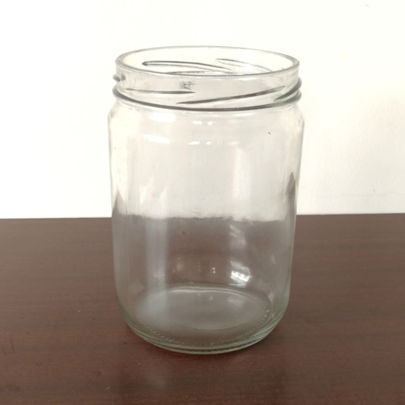 Customizable 500ml food packaging coconuts oil jar glass