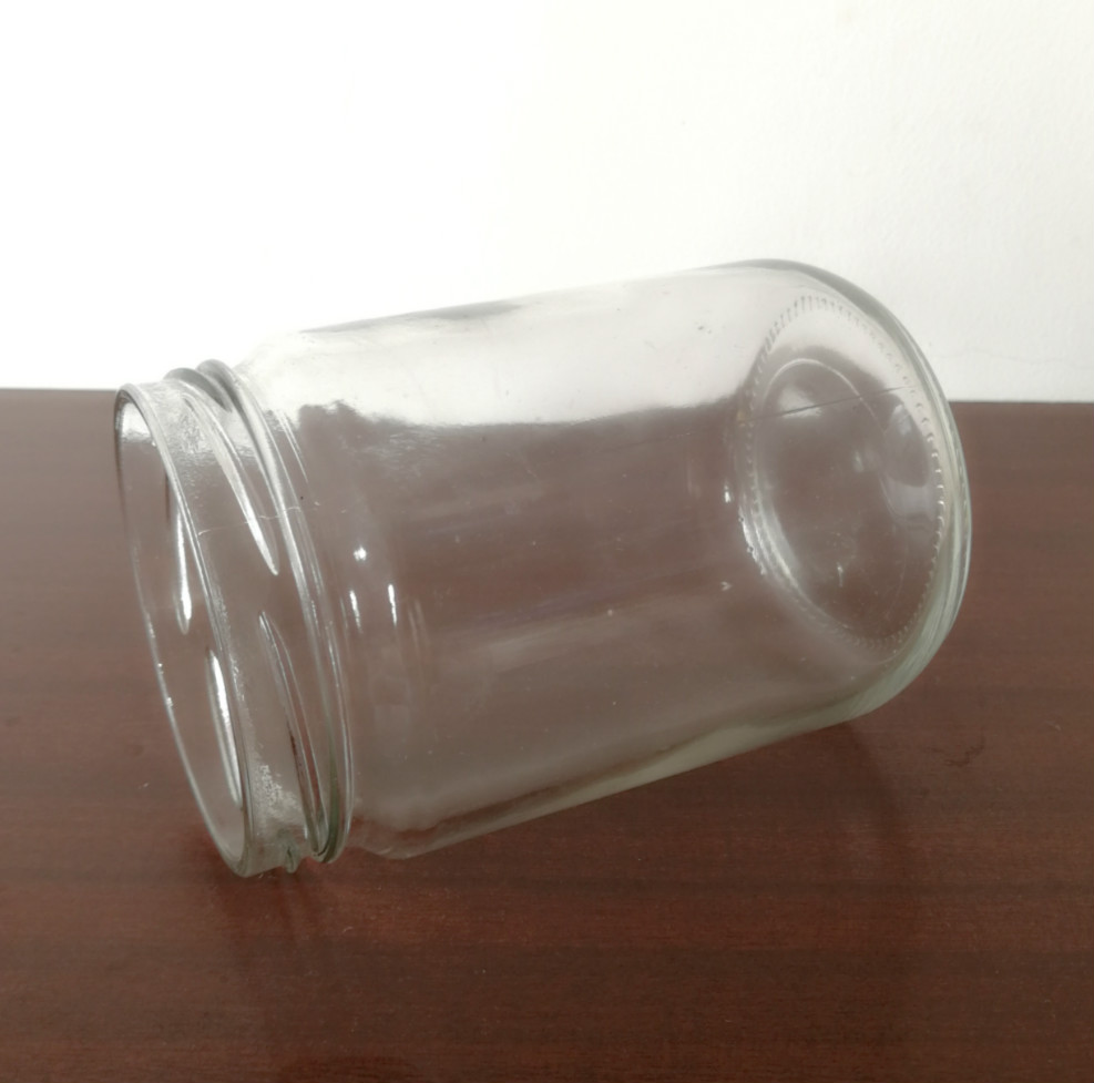 Customizable 500ml food packaging coconuts oil jar glass