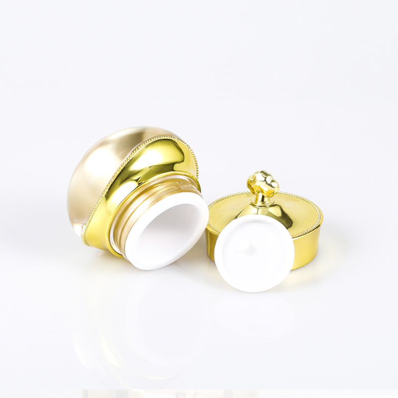 Customizable Acrylic lotion bottle & acrylic cream container jar packaging #( Jar-5/10/15/20g )(Bottle-25/30/80ml)